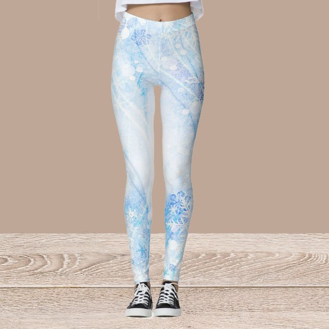Winterschneeflocken Leggings (Von Creator hochgeladen)