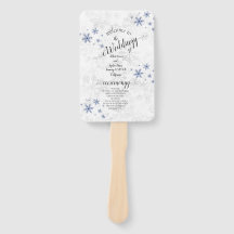 Winterschneeflockenhochzeit