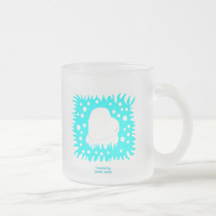 Winterschneeherz Kleine Mattierte Tasse