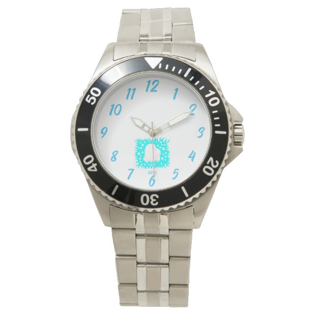 Winterschneeherz - Männer aus rostfreiem Stahl seh Armbanduhr (Vorderseite)