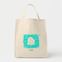 Winterschneekulpturen Tasche