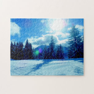 Winterschneelandschaft