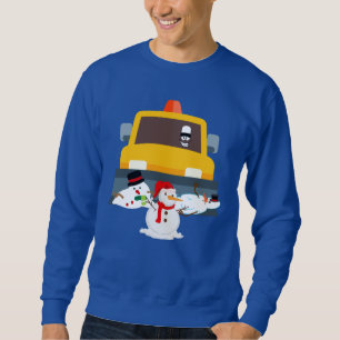 Winterschneewitz Schneefräse Sweatshirt