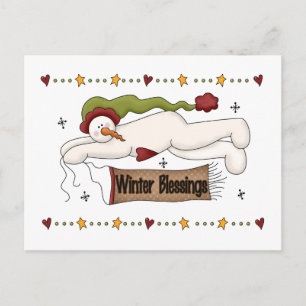 Wintersegmente - Hemden und Geschenke Postkarte