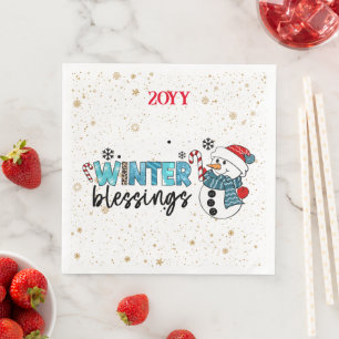 Wintersegmente individuell anpassen serviette