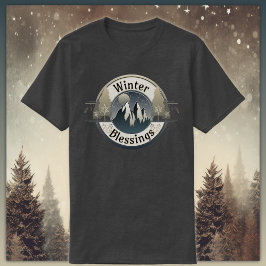 Wintersegmente und Star Light Abzeichen T-Shirt