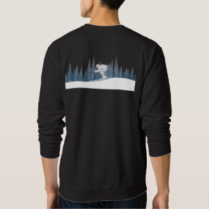 Winterski-Abenteuer Sweatshirt