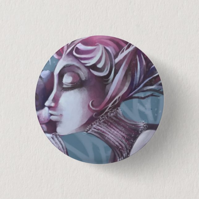 WintersKiss Button (Vorderseite)