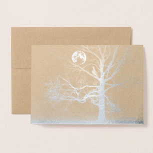 Wintersolstice: Aussicht Park-Holiday Folienkarte