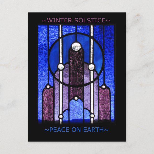 Wintersolstice Postkarte (Vorderseite)