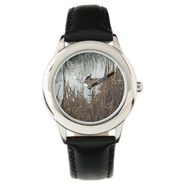 Wintersonne Armbanduhr (Vorderseite)