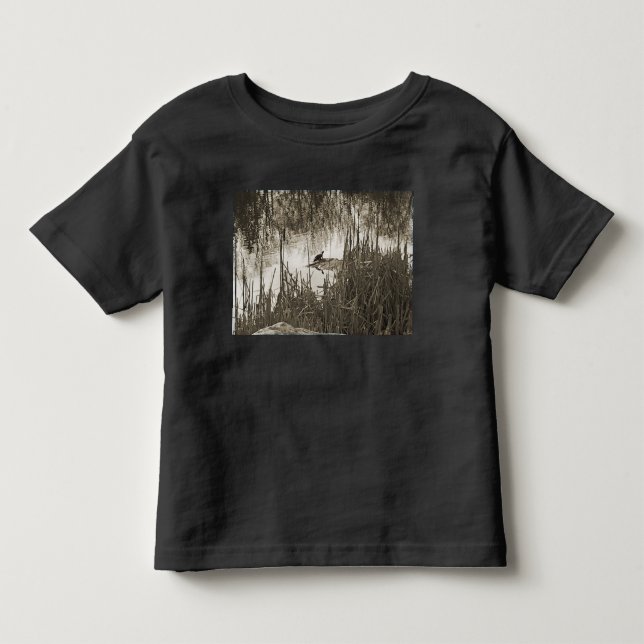 Wintersonne Kleinkind T-shirt (Vorderseite)