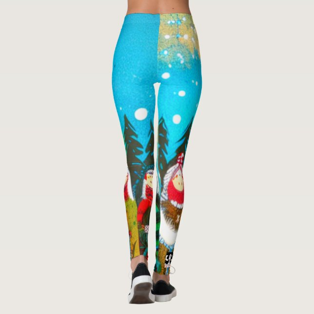 Wintersonne Leggings (Rückseite)