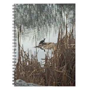 Wintersonne Notizblock