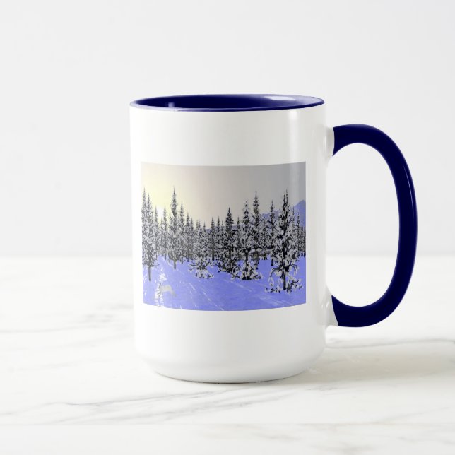 Wintersonne Tasse (Rechts)