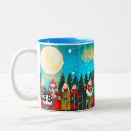 Wintersonne Zweifarbige Tasse