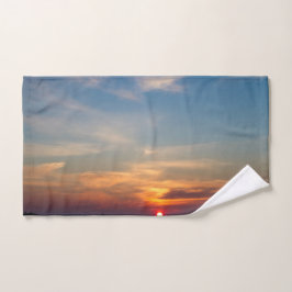 Wintersonnenhimmel Handtuch