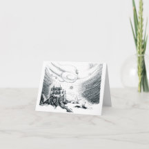 Wintersonnenkarte "Star of Hope"