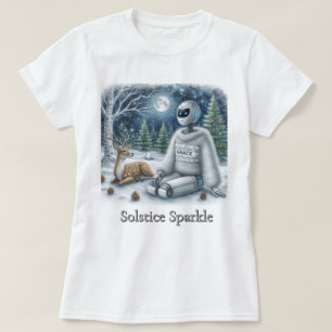 Wintersonnenwende Glanz Hirsch Gnade Sein Gnade T-Shirt