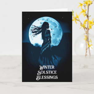 Wintersonnenwende Native American Ethnisch Bohemia Karte
