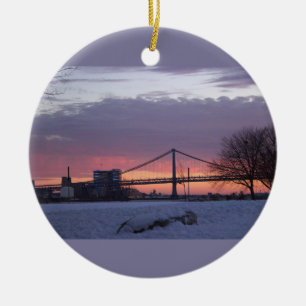 Wintersonntag mit Bridge Ornament