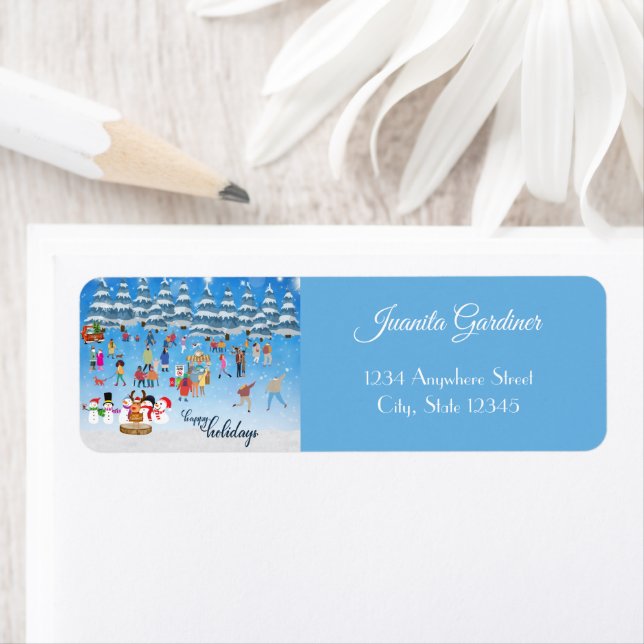 Winterspass Feierliche Grüße (Insitu)