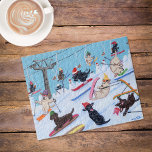Winterspass Skifahren Weihnachtsbäder<br><div class="desc">Winter Spaß Skifahren Weihnachten Labradors Puzzle für Ferien! Whimsical und lustig Ski Labrador Retriever Malerei Design. Happy Labrador Retriever Hunde genießen Skifahren im Labrador Extravagant Ski Resort!! Schwarzes Labrador, Schokolade Labrador, Gelbes Labrador sind alle im Bild gemalt. Sie haben wirklich Schnee und Wintersport Liebe. Farbenfroh und fröhlich. Gemalt von Naomi...</div>