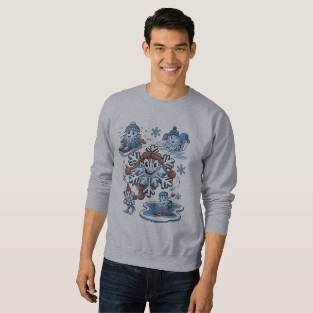 Winterspass Sweatshirt (Vorne ganz)