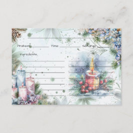 Winterspeckkarte Begleitkarte