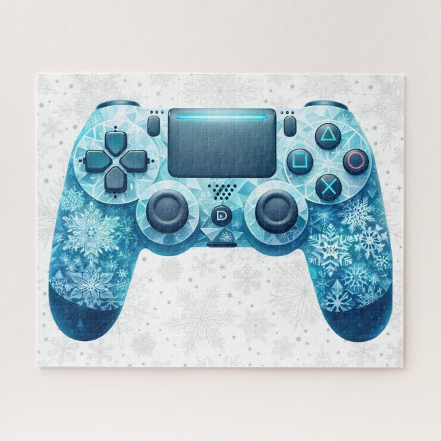 Winterspiel-Controller-Puzzle (Horizontal)
