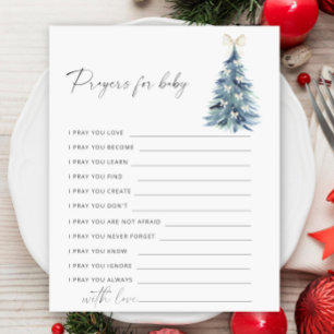 Winterspiel Party   Gebete für Baby