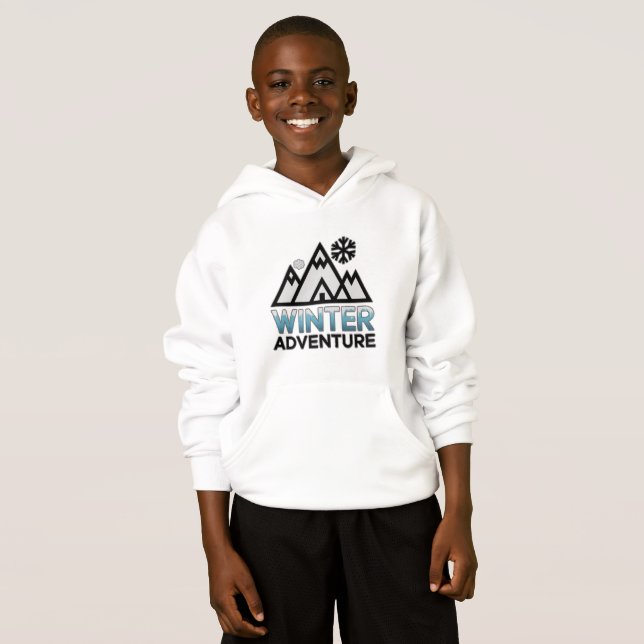 Winterspitzen Hoodie (Vorne ganz)