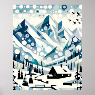 Winterspitzen Poster
