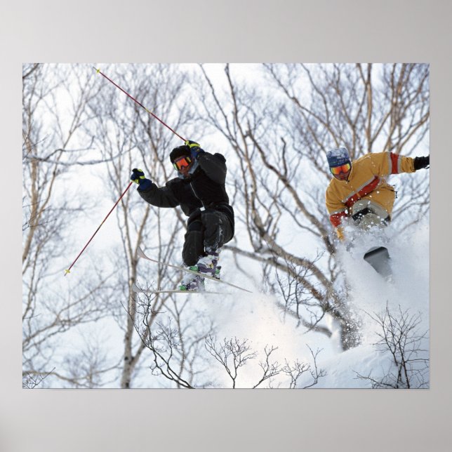 Wintersport Poster (Vorne)
