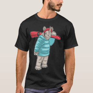 Wintersportarten Rhino Skier T-Shirt