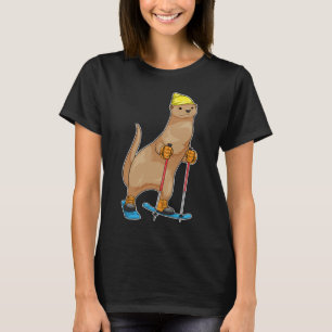 Wintersportarten von Otter Skier T-Shirt