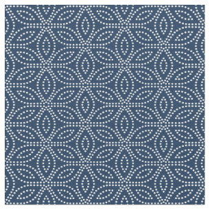 Wintersportler-Geometrie Stoff