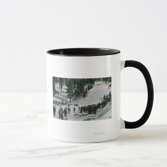 Wintersportort im Charleston Mountain Tasse (Rechts)