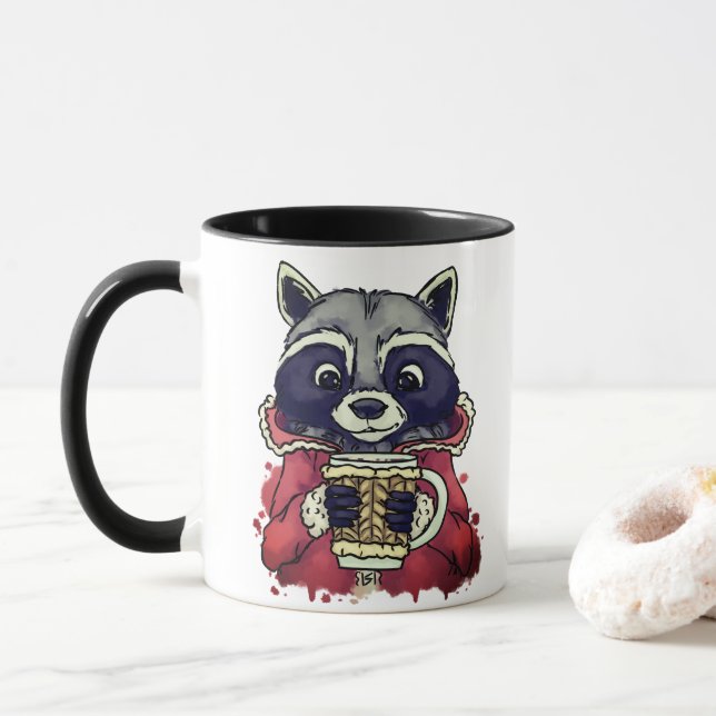 Wintersportwagen Tasse (Mit Donut)