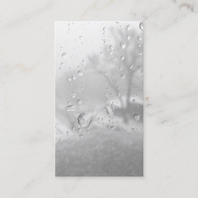 Winterstadtfenster Visitenkarte (Vorderseite)