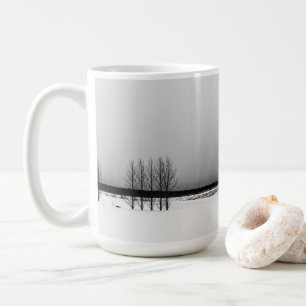 Wintersturm in Island Kaffeetasse