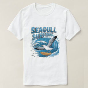 Wintersurfer Seagull, Seagull Surfen, Seagull T T-Shirt