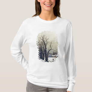 Winterszene, 19. Jahrhundert T-Shirt