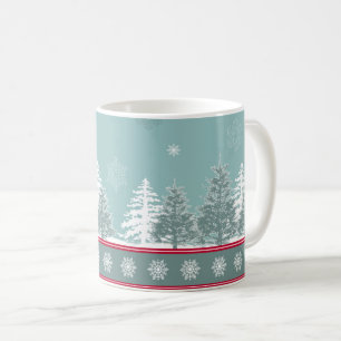 Winterszene Kaffeetasse