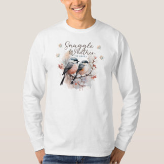 Winterszene Langschläfer T - Shirt