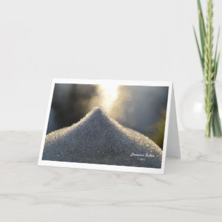 Winterszenen Grußkarten Dankeskarte