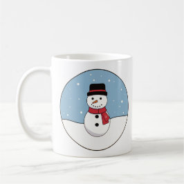 Wintertag des Snowy Snowman Kaffeetasse