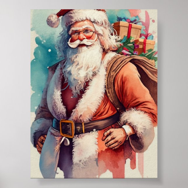 Wintertanz des Whimsical Weihnachten Poster (Vorne)