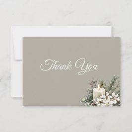 Winterthema Dankeschön-Karte Dankeskarte