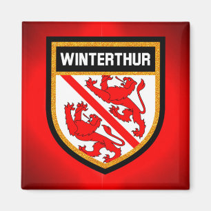 Winterthur-Flagge Magnet